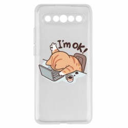 Чехол из раздела Кот I'm ok Cat для Meizu 17/17 Pro - FATLINE Чехол из раздела Кот I'm ok Cat для Meizu 17/17 Pro