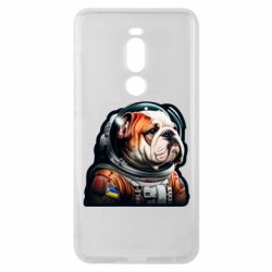 Чехол из раздела Abstactionist Бульдог космонавт для Meizu Note 8 - FATLINE Чехол из раздела Abstactionist Бульдог космонавт для Meizu Note 8