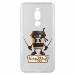 Чехол из раздела Мемы с нейросети Cappuccino Assassino для Meizu Note 8 - FATLINE Чехол из раздела Мемы с нейросети Cappuccino Assassino для Meizu Note 8