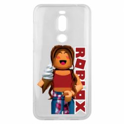 Чехол из раздела Roblox Роблокс девочка. для Meizu X8 - FATLINE Чехол из раздела Roblox Роблокс девочка. для Meizu X8