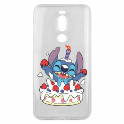 Чехол из раздела Лило и Стич Стич с праздничным тортом для Meizu X8 - FATLINE Чехол из раздела Лило и Стич Стич с праздничным тортом для Meizu X8