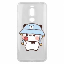 Чехол из раздела Bubu and Dudu Мишка с цветочком для Meizu X8 - FATLINE Чехол из раздела Bubu and Dudu Мишка с цветочком для Meizu X8