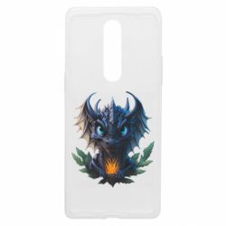 Чехол из раздела ShelganenOK черный дракон в листьях для OnePlus 8 - FATLINE Чехол из раздела ShelganenOK черный дракон в листьях для OnePlus 8