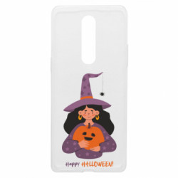 Чехол из раздела Авторские принты Happy Halloween! Девушка Ведьма для OnePlus 8 - FATLINE Чехол из раздела Авторские принты Happy Halloween! Девушка Ведьма для OnePlus 8