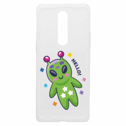 Чехол из раздела Abstract world инопланетянин зеленый добрый улыбается для OnePlus 8 - FATLINE Чехол из раздела Abstract world инопланетянин зеленый добрый улыбается для OnePlus 8