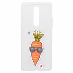 Чехол из раздела Abstract world морковь яркая цветная в очках для OnePlus 8 - FATLINE Чехол из раздела Abstract world морковь яркая цветная в очках для OnePlus 8