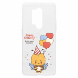 Чехол из раздела Авторские принты Happy birthday! Пчелка с воздушными шариками для OnePlus 8 Pro - FATLINE Чехол из раздела Авторские принты Happy birthday! Пчелка с воздушными шариками для OnePlus 8 Pro
