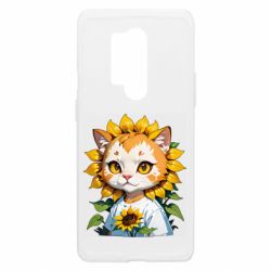 Чехол из раздела ShelganenOK кот подсолнух для OnePlus 8 Pro - FATLINE Чехол из раздела ShelganenOK кот подсолнух для OnePlus 8 Pro