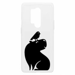 Чохол з розділу Капібара Копібара та Пташка для OnePlus 8 Pro - FATLINE Чохол з розділу Капібара Копібара та Пташка для OnePlus 8 Pro