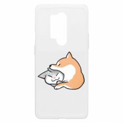 Чехол из раздела Корги Корги и котик для OnePlus 8 Pro - FATLINE Чехол из раздела Корги Корги и котик для OnePlus 8 Pro