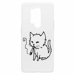 Чехол из раздела Прикольные рисунки Smoking cat для OnePlus 8 Pro - FATLINE Чехол из раздела Прикольные рисунки Smoking cat для OnePlus 8 Pro