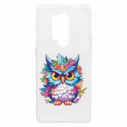 Чехол из раздела ShelganenOK сова цветочная для OnePlus 8 Pro - FATLINE Чехол из раздела ShelganenOK сова цветочная для OnePlus 8 Pro