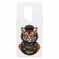 Чехол из раздела Тигр Тигр в военной форме арт для OnePlus 8 Pro