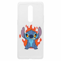 Чехол из раздела Лило и Стич Злой Стич в огне для OnePlus 8 - FATLINE Чехол из раздела Лило и Стич Злой Стич в огне для OnePlus 8
