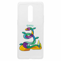 Чехол из раздела Abstract world змея абстрактная разноцветная для OnePlus 8 - FATLINE Чехол из раздела Abstract world змея абстрактная разноцветная для OnePlus 8