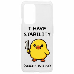 Чехол из раздела Авторские принты Мемный принт с уткой с ножом — «У меня есть стабильность (способность тыкать)» — ироничный юмор, забавная иллюстрация для OnePlus 9 - FATLINE Чехол из раздела Авторские принты Мемный принт с уткой с ножом — «У меня есть стабильность (способность тыкать)» — ироничный юмор, забавная иллюстрация для OnePlus 9