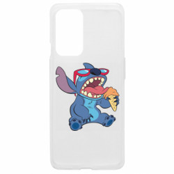 Чохол з розділу Ліло та Стіч Стіч з морозивом для OnePlus 9 - FATLINE Чохол з розділу Ліло та Стіч Стіч з морозивом для OnePlus 9