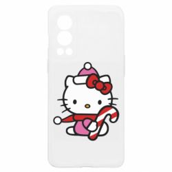 Чохол з розділу НОВИЙ РІК 2026 Christmas Kitty with candy для OnePlus Nord2 5G - FATLINE Чохол з розділу НОВИЙ РІК 2026 Christmas Kitty with candy для OnePlus Nord2 5G