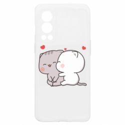 Чехол из раздела Кот Peach and Goma Cutie Cats для OnePlus Nord2 5G - FATLINE Чехол из раздела Кот Peach and Goma Cutie Cats для OnePlus Nord2 5G