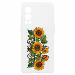 Чехол из раздела Вишиванки Имитация вышивки подсолнушки для OnePlus Nord2 5G - FATLINE Чехол из раздела Вишиванки Имитация вышивки подсолнушки для OnePlus Nord2 5G
