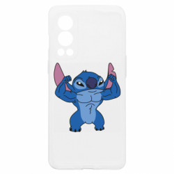 Чехол из раздела Лило и Стич Muscle stich для OnePlus Nord2 5G - FATLINE Чехол из раздела Лило и Стич Muscle stich для OnePlus Nord2 5G