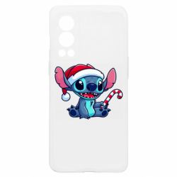 Чохол з розділу Ліло та Стіч Stitch Santa для OnePlus Nord2 5G - FATLINE Чохол з розділу Ліло та Стіч Stitch Santa для OnePlus Nord2 5G