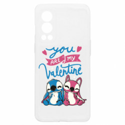 Чехол из раздела Лило и Стич Valentine Stitch для OnePlus Nord2 5G - FATLINE Чехол из раздела Лило и Стич Valentine Stitch для OnePlus Nord2 5G
