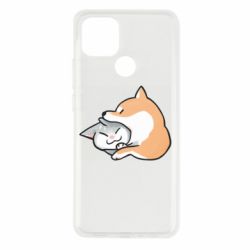 Чехол из раздела Корги Корги и котик для Oppo A15s/A15 - FATLINE Чехол из раздела Корги Корги и котик для Oppo A15s/A15