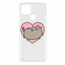 Чехол из раздела Pusheen Пушин В Сердечке для Oppo A15s/A15 - FATLINE Чехол из раздела Pusheen Пушин В Сердечке для Oppo A15s/A15