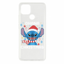Чехол из раздела Лило и Стич Ohana Christmas для Oppo A15s/A15 - FATLINE Чехол из раздела Лило и Стич Ohana Christmas для Oppo A15s/A15