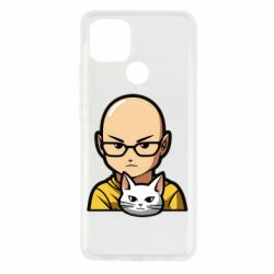 Чехол из раздела ShelganenOK Сайтама из OnePunchMan в очках с котиком для Oppo A15s/A15 - FATLINE Чехол из раздела ShelganenOK Сайтама из OnePunchMan в очках с котиком для Oppo A15s/A15