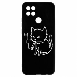 Чехол из раздела Прикольные рисунки Smoking cat для Oppo A15s/A15 - FATLINE Чехол из раздела Прикольные рисунки Smoking cat для Oppo A15s/A15