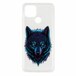 Чехол из раздела Волк Неоновый волк для Oppo A15s/A15