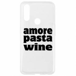 Чехол из раздела Социальные сети AMORE PASTA WINE для Oppo A31 - FATLINE Чехол из раздела Социальные сети AMORE PASTA WINE для Oppo A31