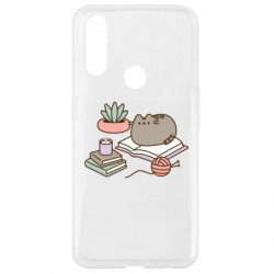 Чехол из раздела Pusheen Лучший вечер для Oppo A31 - FATLINE Чехол из раздела Pusheen Лучший вечер для Oppo A31