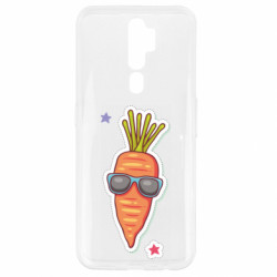 Чехол из раздела Abstract world морковь яркая цветная в очках для Oppo A5/A9 2020 - FATLINE Чехол из раздела Abstract world морковь яркая цветная в очках для Oppo A5/A9 2020