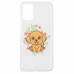 Чехол из раздела Авторские принты Собака флорист в цветках для Oppo A52/A72/A92 - FATLINE Чехол из раздела Авторские принты Собака флорист в цветках для Oppo A52/A72/A92