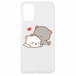 Чехол из раздела Кот Кот целует кошку для Oppo A52/A72/A92 - FATLINE Чехол из раздела Кот Кот целует кошку для Oppo A52/A72/A92