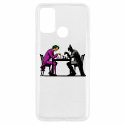 Чехол из раздела DC Бэтмен и Джокер играют в шахматы для Oppo A53/A32/A33 - FATLINE Чехол из раздела DC Бэтмен и Джокер играют в шахматы для Oppo A53/A32/A33