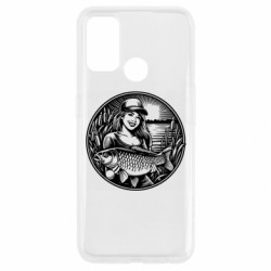 Чехол из раздела MidgArtDesign Девушка рыболов с карпом для Oppo A53/A32/A33 - FATLINE Чехол из раздела MidgArtDesign Девушка рыболов с карпом для Oppo A53/A32/A33