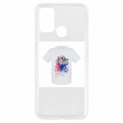 Чехол из раздела DC Футболка детская белая (S) Харли Квин акварель для Oppo A53/A32/A33 - FATLINE Чехол из раздела DC Футболка детская белая (S) Харли Квин акварель для Oppo A53/A32/A33