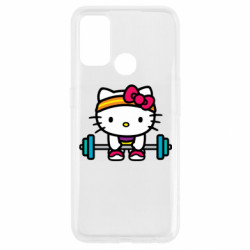 Чехол из раздела Hello Kitty Kitty`s GYM для Oppo A53/A32/A33 - FATLINE Чехол из раздела Hello Kitty Kitty`s GYM для Oppo A53/A32/A33