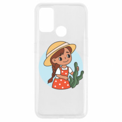 Чехол из раздела Авторские принты Милаха девочка в шляпе для Oppo A53/A32/A33 - FATLINE Чехол из раздела Авторские принты Милаха девочка в шляпе для Oppo A53/A32/A33