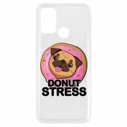 Чехол из раздела Мопс Мопс заедает стресс для Oppo A53/A32/A33 - FATLINE Чехол из раздела Мопс Мопс заедает стресс для Oppo A53/A32/A33