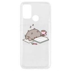 Чехол из раздела Pusheen Пушин Спит для Oppo A53/A32/A33 - FATLINE Чехол из раздела Pusheen Пушин Спит для Oppo A53/A32/A33