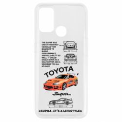 Чехол из раздела Форсаж Toyota Supra (1994) для Oppo A53/A32/A33 - FATLINE Чехол из раздела Форсаж Toyota Supra (1994) для Oppo A53/A32/A33