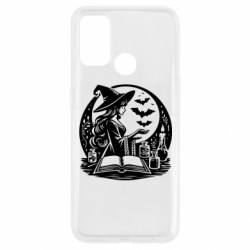 Чехол из раздела MidgArtDesign Ведьма колдует перед книгой и свечой для Oppo A53/A32/A33 - FATLINE Чехол из раздела MidgArtDesign Ведьма колдует перед книгой и свечой для Oppo A53/A32/A33