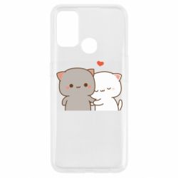 Чехол из раздела Кот Пара котиков для Oppo A53/A32/A33 - FATLINE Чехол из раздела Кот Пара котиков для Oppo A53/A32/A33