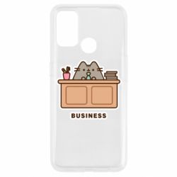 Чехол из раздела Pusheen Pusheen Business для Oppo A53/A32/A33 - FATLINE Чехол из раздела Pusheen Pusheen Business для Oppo A53/A32/A33