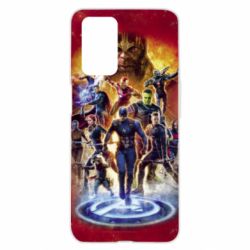 Чехол из раздела Мстители Avengers on fire для Oppo A55 4G - FATLINE Чехол из раздела Мстители Avengers on fire для Oppo A55 4G